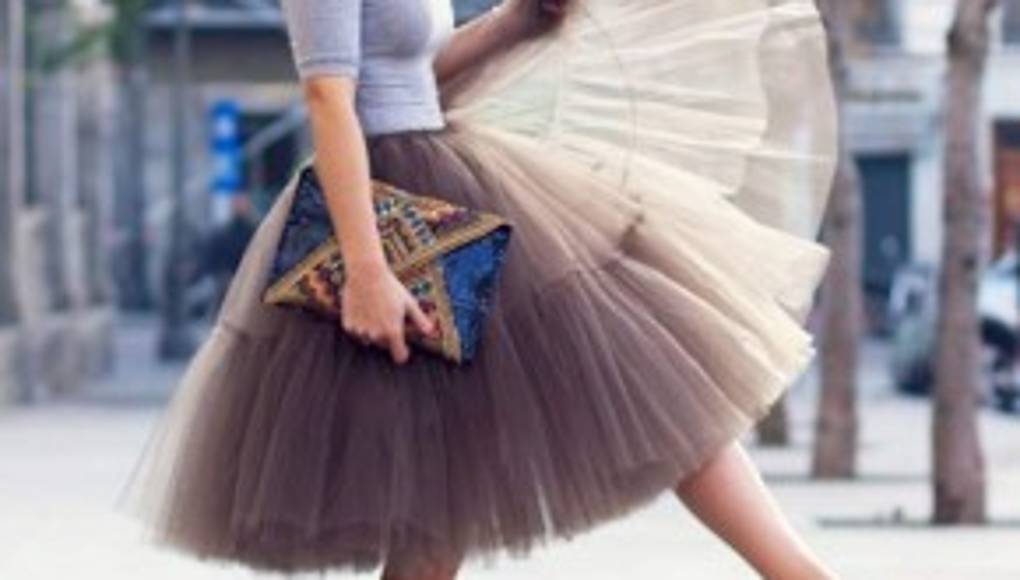 Princesas urbanas en faldas de tul