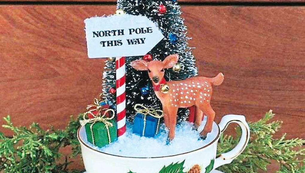 Detalles navideños para hacer en tazas