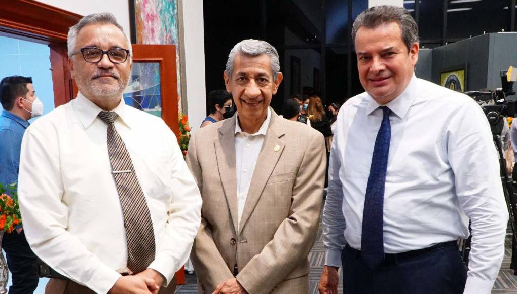 Bernardino Martínez, Remán Zelaya y Ramón Fuentes