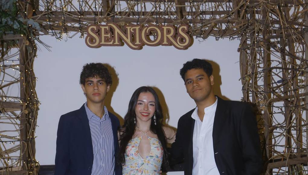 Sebastián Midence, Emma Coto y Hugo Reyes