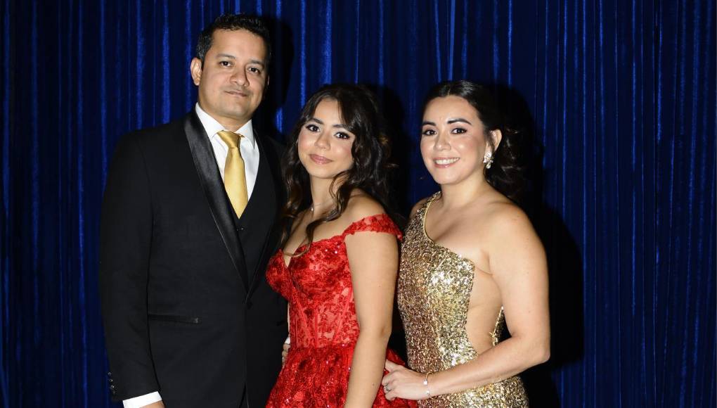 Marvin Barahona, Valerie Barahona y Gabriela Esquivel