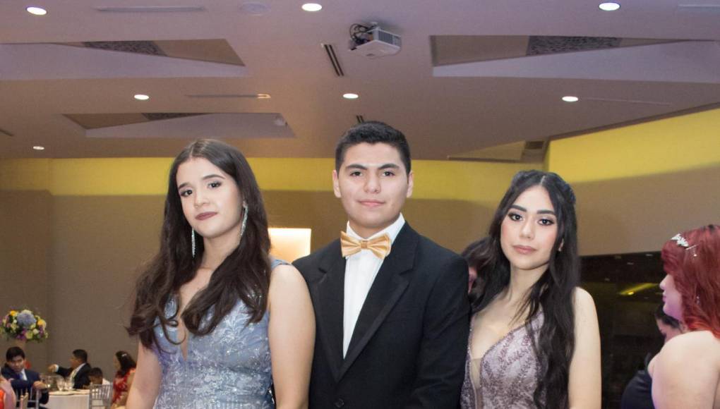 Andrea Chinchilla, Emiliano Cruz y Daniela Hernández