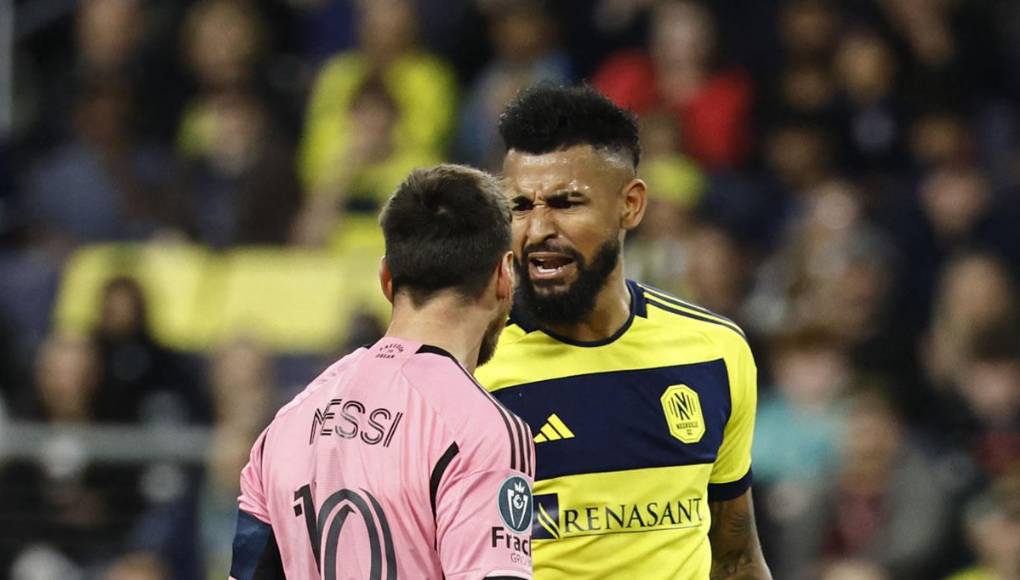 El argentino y el panameño se encararon en el minuto 67 del partido cuando el marcador estaba 2-1 a favor del Nashville. ¿Por qué se enfrentaron Messi y Aníbal Godoy?