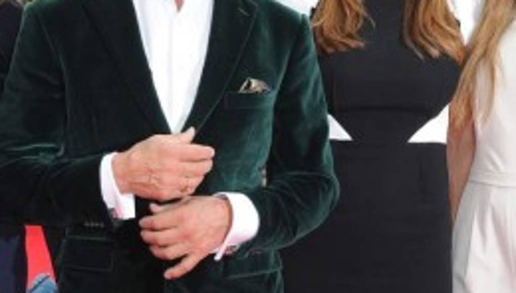 Belleza Stallone en la presentación de 'Los mercenarios 3'