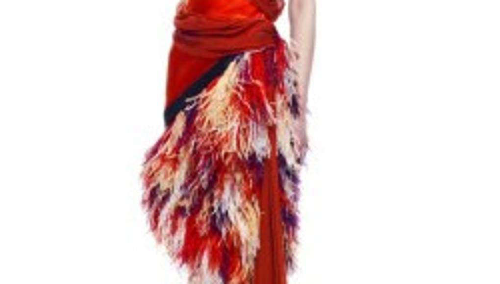 Plumas para lucir en Navidad