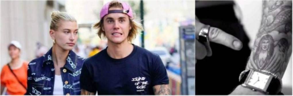 La historia de amor de Justin Bieber con Selena Gomez. Justin se enamoró con locura de la cantante y se tatuó un ángel en su antebrazo que guardaba un gran parecido con la exchica Disney. Tras romper su relación pensó en borrárselo, pero acabó por reducirlo.<br/>