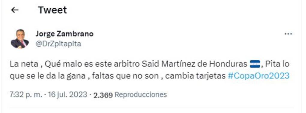 Prensa mexicana siguió con sus críticas para Said Martínez. 