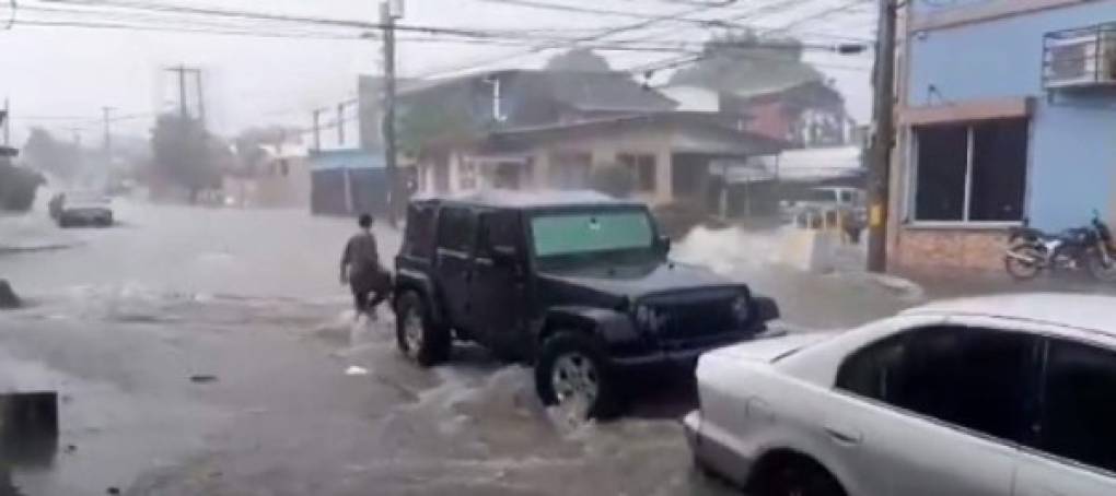 La 13 calle, a la altura del barrio Paz Barahona, es una de las más afectadas en temporadas de lluvia.