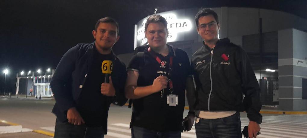 Varios periodistas mexicanos han llegado a San Pedro Sula para darle cobertura al partido Olimpia vs Atlas.
