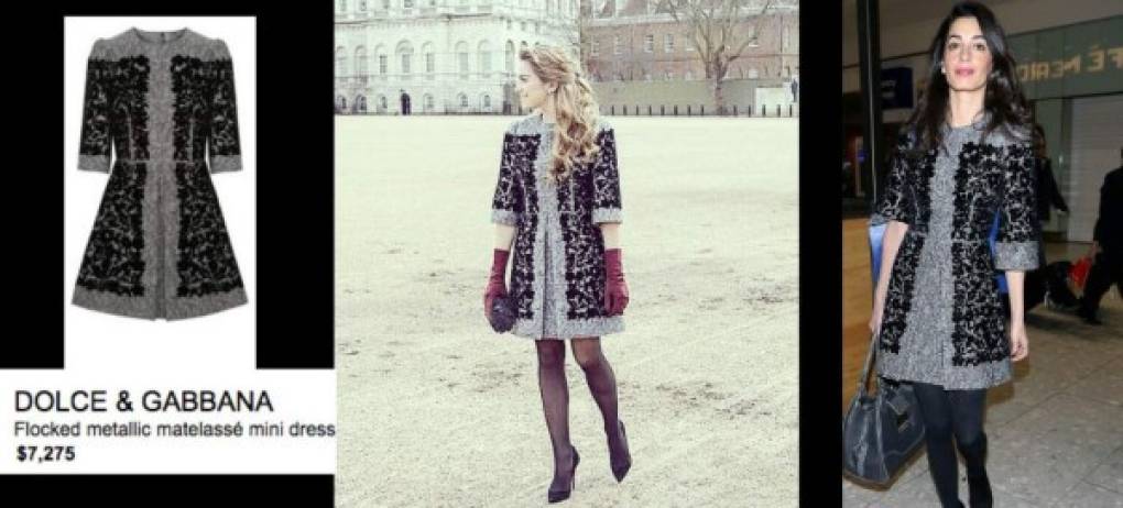 El vestido Dolce & Gabbana que Sofía usó durante su visita a Londres fue incluso más caro que el de Angélica Rivera y costó US$ 7.274.