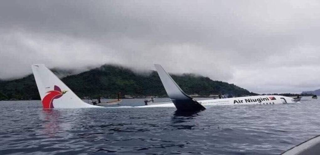 El avión viajaba de la ciudad de Port Moresby hacia Pohnpei, capital de Micronesia.