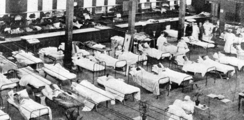 La gripe española mató cinco veces a más personas que los combates de la Primera Guerra mundial.
