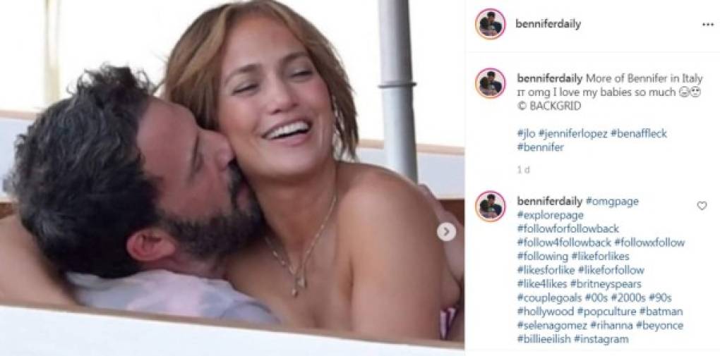 Ese mismo día, la cantante de 'Get Right' se hizo oficial su romance con Ben al compartir una imagen junto al actor en su cuenta de Instagram.