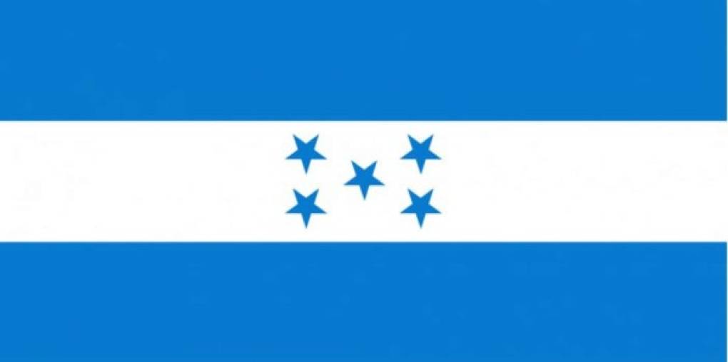 Así fue la evolución que tuvo la Bandera Nacional de Honduras
