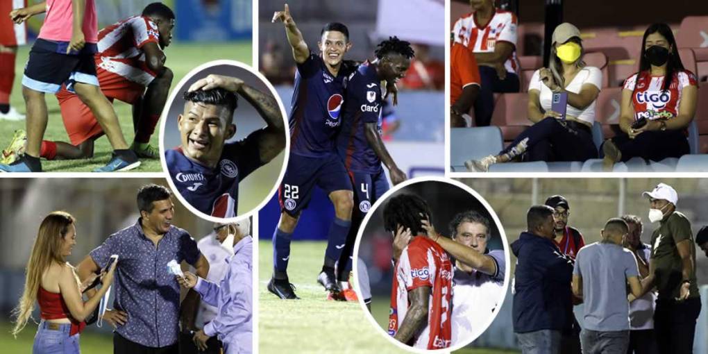 Las imágenes del gran triunfo del Motagua (0-3) contra el Vida en la ida del repechaje a semifinales que se jugó en La Ceiba.