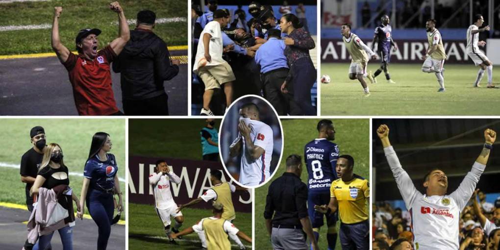 Las imágenes de la clasificación del Olimpia a la final de la Liga Concacaf 2022 tras vencer (1-0) al Motagua en el estadio Nacional Chelato Uclés.