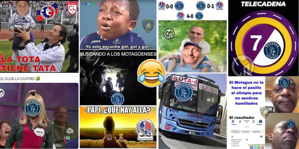 Los divertidos memes que dejó la goleada del Olimpia (4-0) sobre el Motagua en la jornada 16 del Torneo Apertura 2022 de la Liga Nacional de Honduras. 