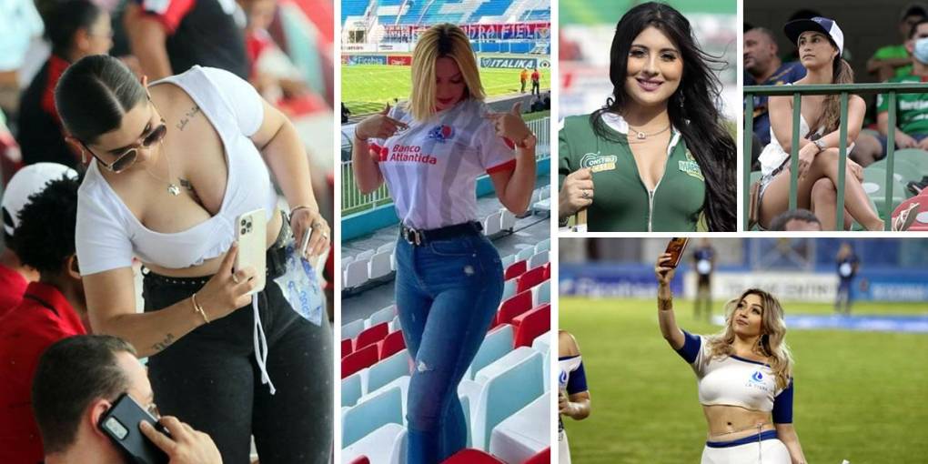 Hermosas chicas cautivaron en la quinta jornada del Torneo Apertura 2022 en los distintos estadios de la Liga Nacional de Honduras.