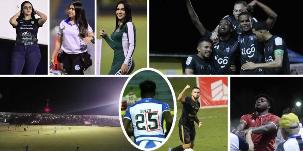 Las llamativas imágenes que dejaron los cuatro partidos que se disputaron el miércoles por la séptima jornada del Torneo Apertura 2022 de la Liga Nacional de Honduras.
