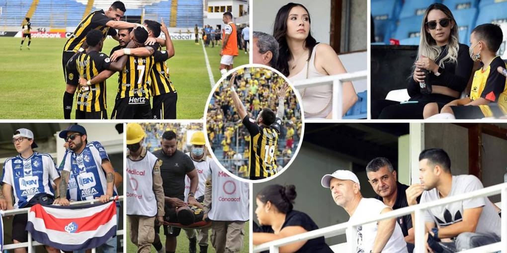 En imágenes el triunfazo del Real España (2-0) contra el Cartaginés de Costa Rica en el partido de ida de los octavos de final de la Liga Concacaf, jugado en el estadio Morazán, donde muchos fueron protagonistas.