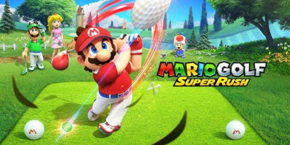 El gran Mario ahora juega golf<br/><br/>Pasó de reparar cañerías, comer pizza y rescatar princesas junto a su hermano Luigi a jugar golf. Sí, en 'Mario Golf: Super Rush', que verá la luz este viernes en la plataforma de Nintendo Switch Online, el fontanero más famoso de los videojuegos estará en el campo con sus palos... y sus amigos.<br/><br/>Tres jugadores de manera simultánea podrán recorrer los diferentes greens y tratar de ganar tanto en minigolf o a lo largo de los 18 hoyos.<br/><br/>'Mario Golf: Super Rush' estará disponible para jugar en televisores, en modo semiportátil y en las consolas Nintendo Switch.