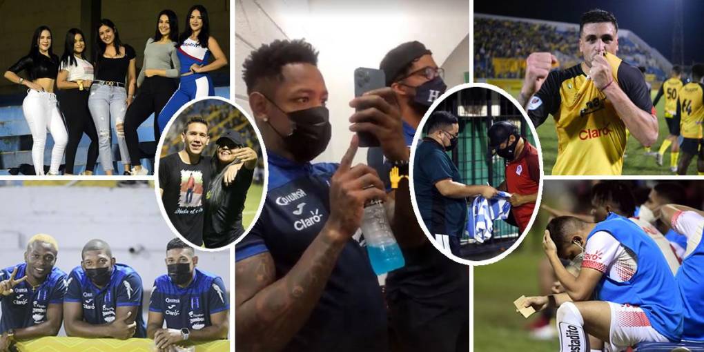 Las imágenes que nos dejó la disputa de la última jornada (18) del Torneo Apertura 2021 de la Liga Nacional de Honduras, con bellezas que cautivaron, celebraciones y amarguras en el estadio Morazán.