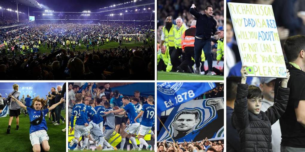 La dramática salvación del Everton: gol agónico, festejo, invasión y la locura de Lampard