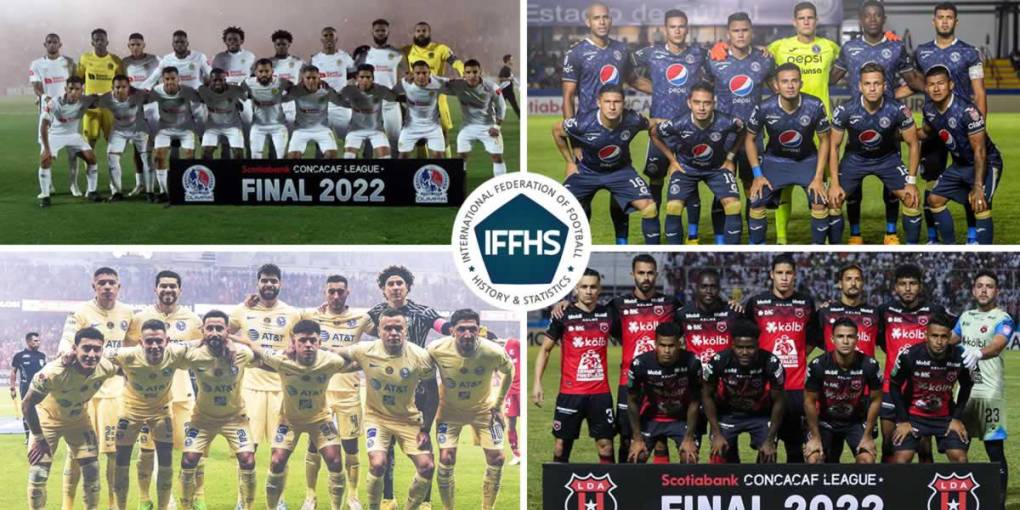 La Federación Internacional de Historia y Estadística de Fútbol (IFFHS) publicó el nuevo ranking de clubes y destacan tres hondureños. Un centroamericano domina por delante de equipos mexicanos y de la MLS.