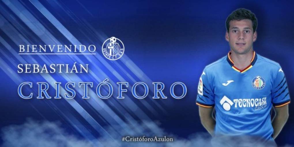 El Getafe se hace con la cesión del centrocampista italiano Sebastián Cristóforo hasta final de temporada tras el acuerdo con la Fiorentina.