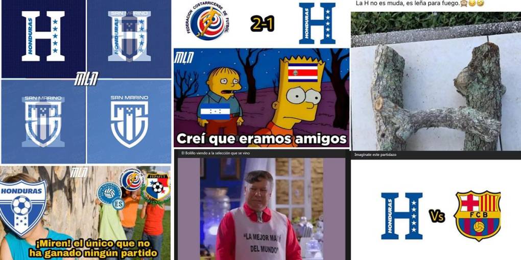Los divertidos memes de la nueva derrota de la Selección de Honduras (2-1) contra Costa Rica y que la deja prácticamente fuera del Mundial de Qatar 2022.