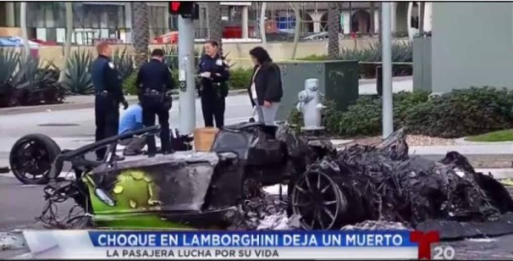 Tras el accidente, los servicios médicos llegaron al lugar y la trasladaron al hospital Scripps Mercy, sin embargo, ya había perdido la vida.