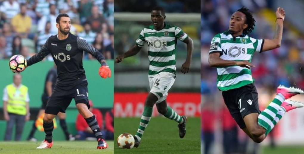 Daniel Podence, Rui Patricio (foto), Bruno Fernandes, William Carvalho (foto), Gelson Martins (foto) y Bas Dost han rescindido su contrato con el Sporting de Lisbo de Portugal y están siendo tocados por numerosos equipos europeos. Uno de ellos es el Milan que ha enviado emisarios a Rusia para hablar con Gelson Martins y convencerle de que fiche por los rossoneri. Foto Yahoo Deportes