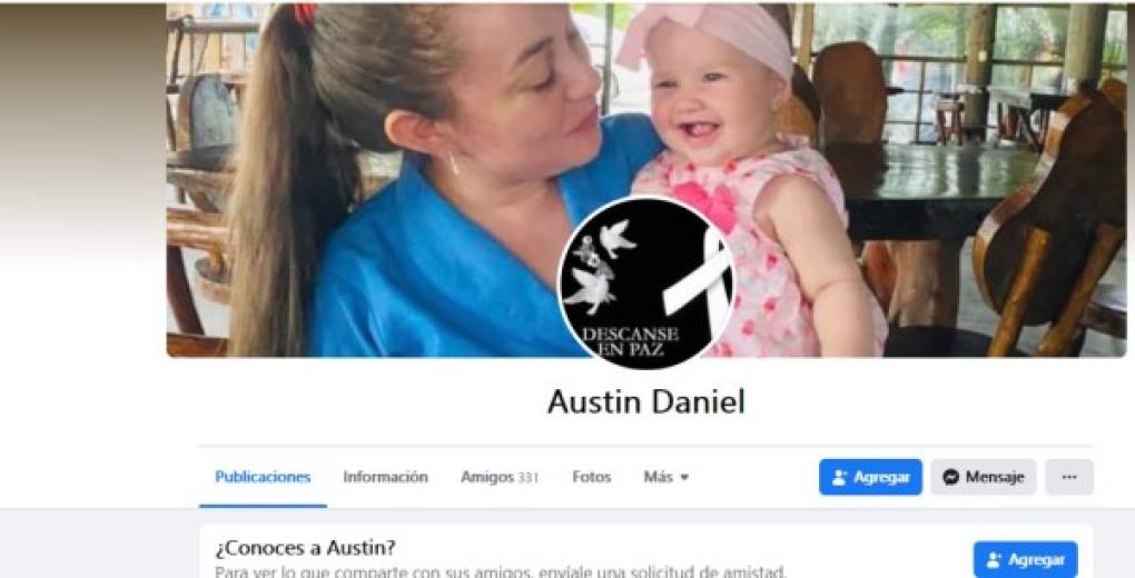 A modo de homenaje, Austin puso a Ely como foto de perfil en la red social Facebook.