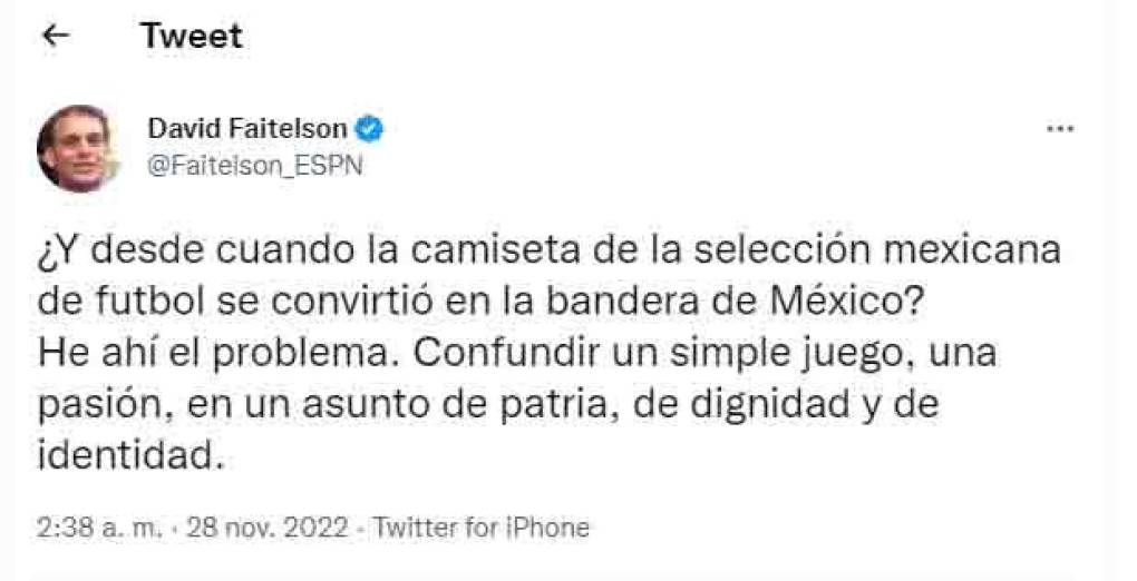 Tras las palabras del Canelo, llegó David Faitelson para defender a Lionel Messi y posteriormente desató un agarrón con el boxeador mexicano. 