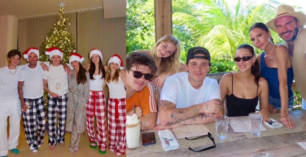 La familia Beckham celebró la Navidad en Miami. El clan liderado, por el exfutbolista David Beckham y su esposa Victoria, demostró que es uno de los más unidos. 