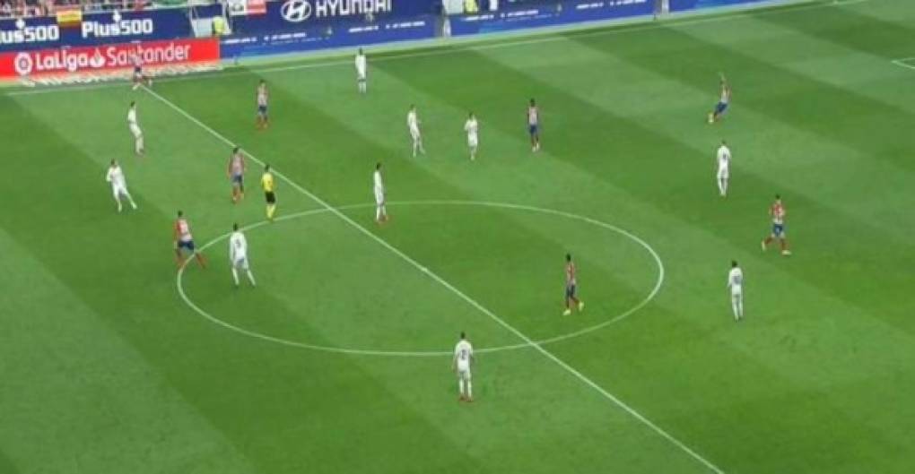 El gol de Morata ante Real Madrid no contó por fuera de juego del delantero español. La jugada se revisó con el VAR.