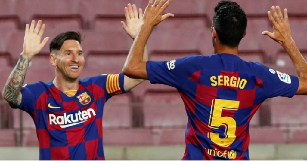 La intención del Al-Hilal sería unir a Sergio Busquets con Leo Messi.