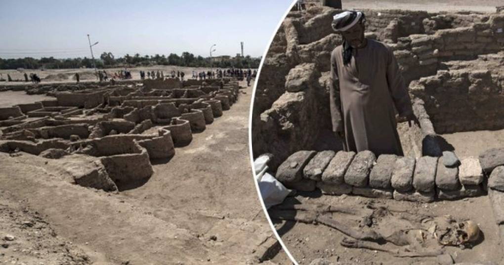 Los restos descubiertos recientemente cerca de Luxor representan 'sólo una parte' de una 'ciudad perdida' de más de 3.000 años, dijeron el sábado las autoridades egipcias y el arqueólogo Zahi Hawas, que supervisó las excavaciones.
