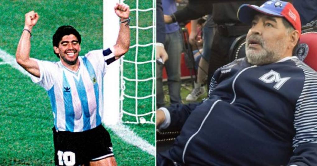 Mientras era futbolista, Diego Maradona sufrió de hepatitis A, la fractura del tobillo izquierdo y diversas lesiones propias de la actividad. Ya retirado, Maradona, que murió hoy a los 60 años fue internado varias veces por problemas cardíacos, gastrointestinales, respiratorios y renales, entre otros.
