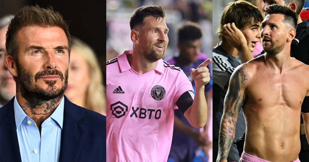 Messi y el Inter Miami avanzaron a semifinales de la Leagues Cup 2023 tras la goleada de 4-0 que le propinaron al Charlotte. El argentino tuvo un gesto con Beckham y su hija. 