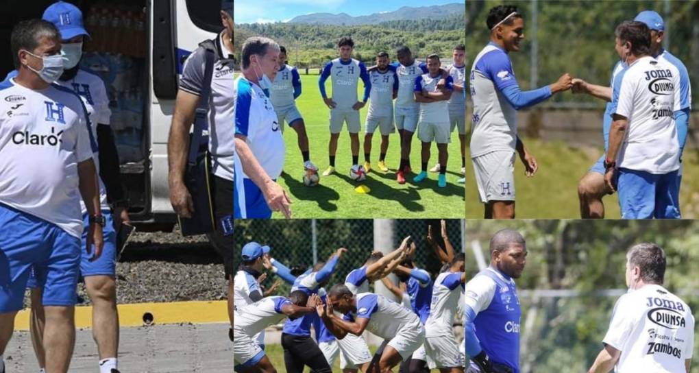 La era del “Bolillo” Gómez con la selección de Honduras dio inicio y los jugadores hondureños se vieron sorprendidos por el estratega colombiano.