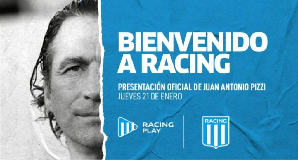 El hispano-argentino Juan Antonio Pizzi ha sido nombrado como nuevo entrenador del histórico Racing Club de Avellaneda. El exjugador de Barcelona y Tenerife, entre otros, tratará de exhibir la capacidad de recuperación deportiva y anímica que ha demostrado durante su carrera profesional en los banquillos.