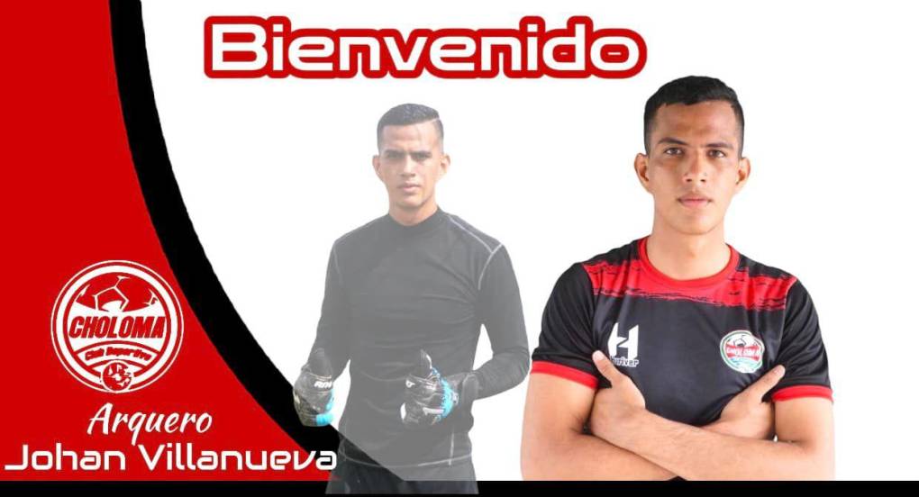 Johan Villanueva - El exarquero del Marathon, ahora es nuevo integrante del Club Deportivo Choloma.