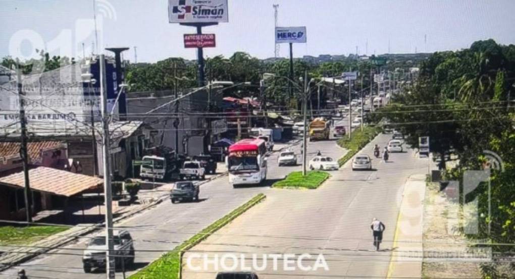 Imágenes del 911 de las condiciones climática en Honduras