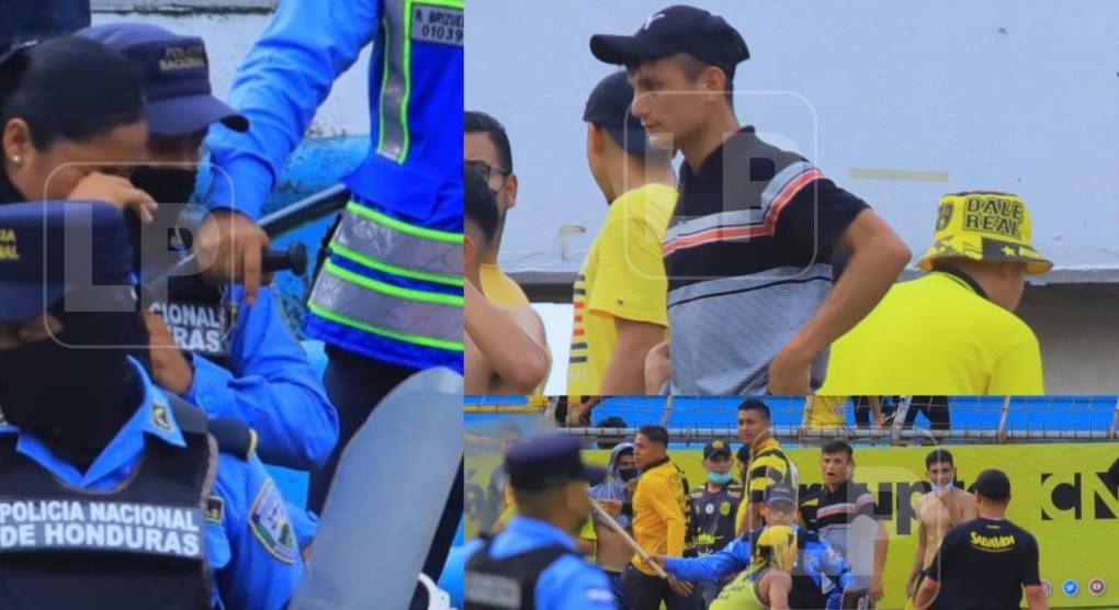 Diario LA PRENSA te muestra en exclusiva las inéditas fotos del individuo que atacó a la mujer policía el pasado domingo en la Gran Final del fútbol hondureño. 