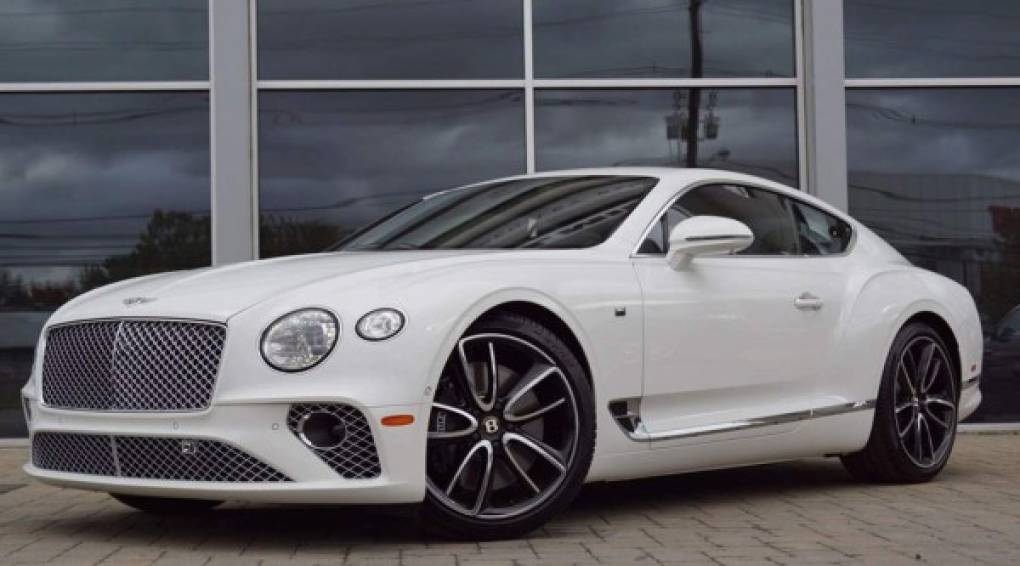 El Bentley Continental GT (23.500 euros) es otro de los vehículos de lujo con los que cuenta Gareth Bale.