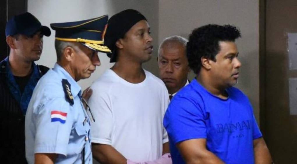Ronaldino y su hermano Roberto están en prisión acusados de usar documentos paraguayos adulterados.