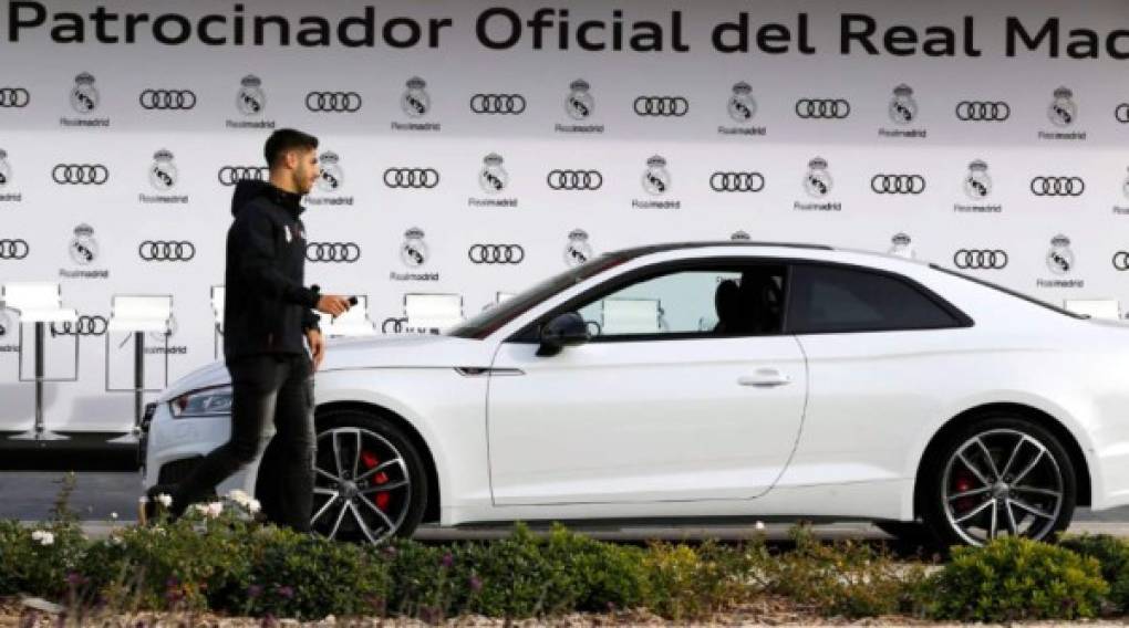 Marco Asensio - El internacional español se llevó un Audi S5 3.0 TFSI quattro tiptronic color blanco Glaciar con un valor de 78.090 euros.