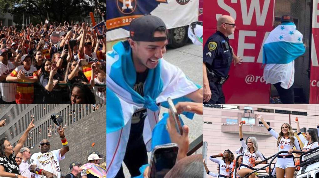  Miles de personas se apostaron este lunes en las calles de Houston (Texas, EE.UU.) a celebrar, junto a sus Astros, el segundo título de campeón de la Serie Mundial que consigue la franquicia. El hondureño Mauricio Dubón se robó el show en la caravana.