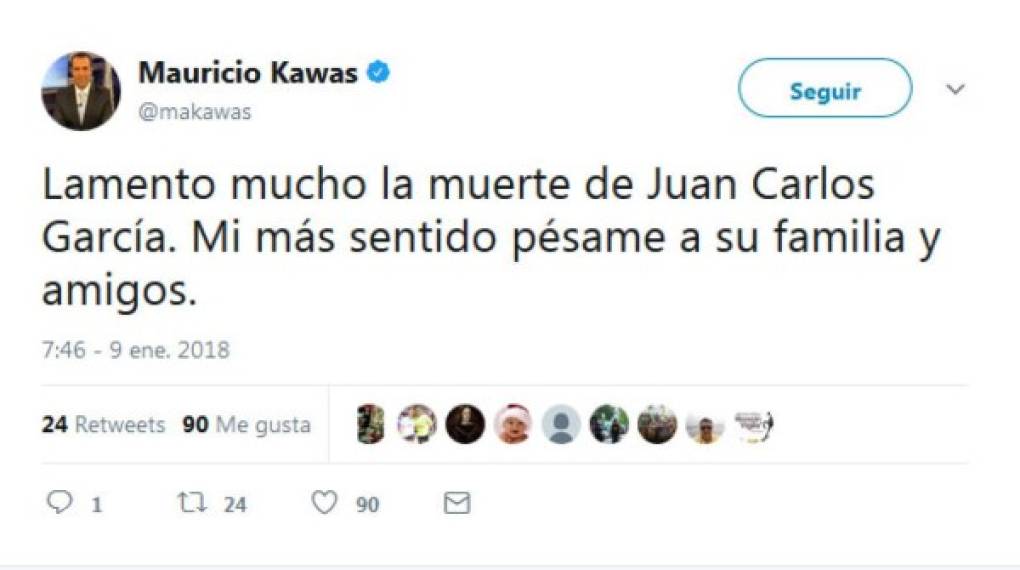 Mauricio Kawas, periodista hondureño de amplia trayectoria.